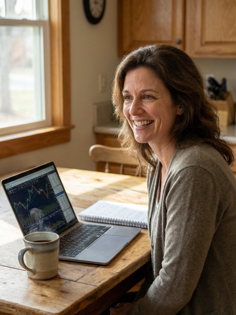 Linda, long-term member, using BTC Vault at home